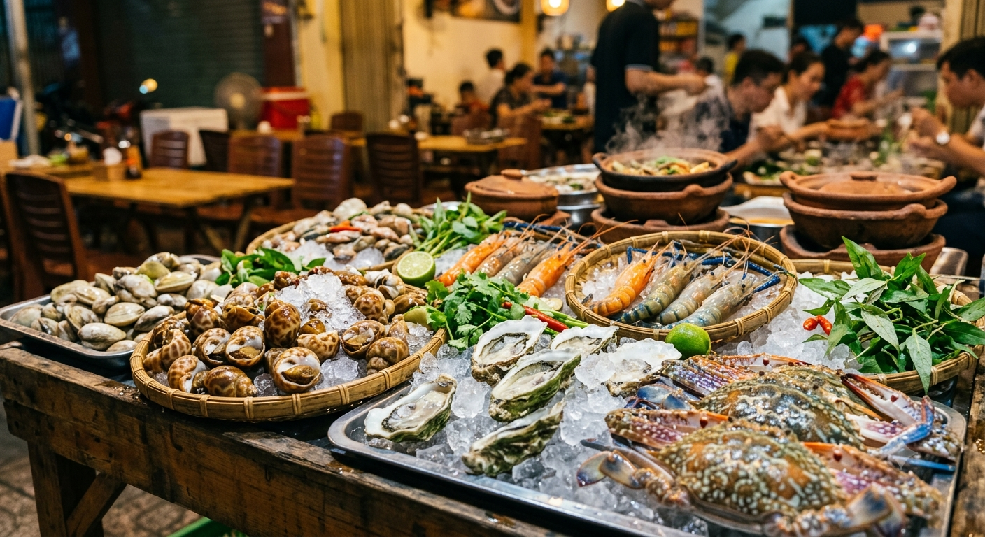 Sự tươi ngon nguyên bản từ hải sản chọn lọc
