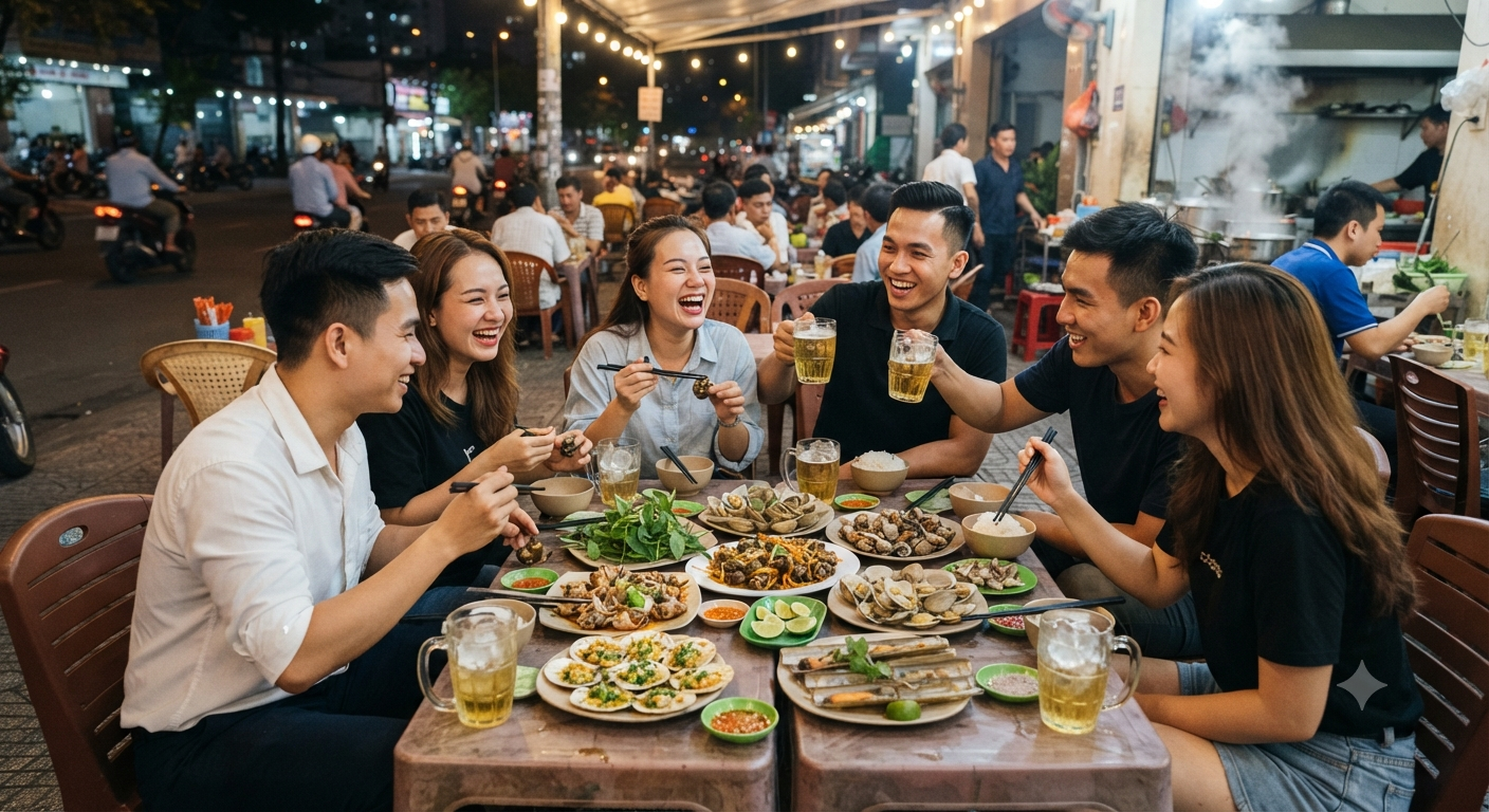 Tại sao ốc là lựa chọn lý tưởng cho bữa tối nhóm bạn ở Thủ Đức?