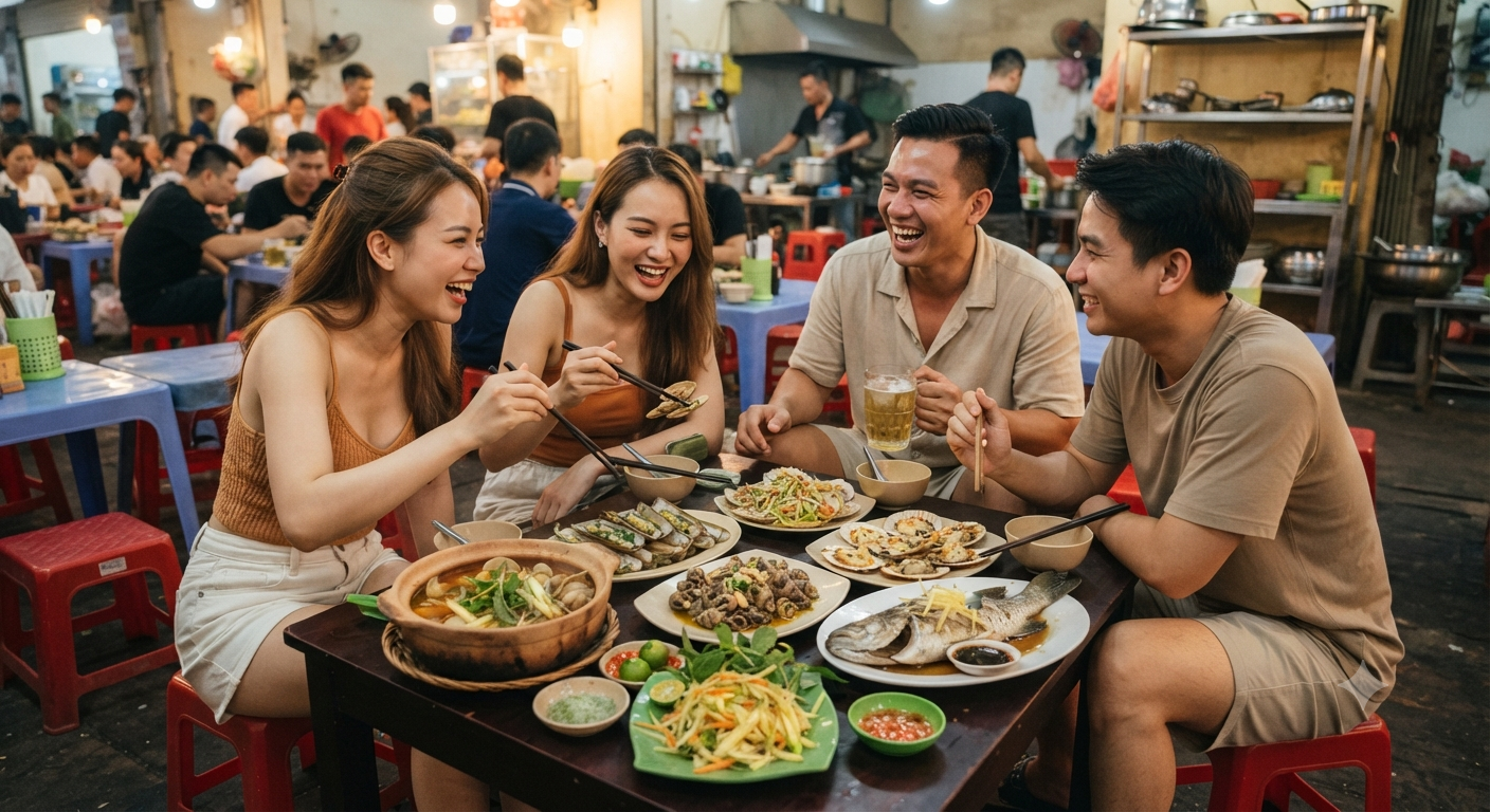 Gợi ý các món ốc và hải sản "must-try" khi đi nhóm